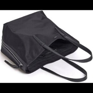 Botkier Bond Black Nylon Tote Bag Purse Tote Cleanable New with Tags fabfitfun‎